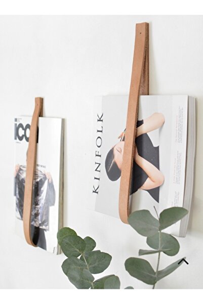 Bundera Deri Gazetelik Ve Kitaplık Düzenleyici Lw-06 Çalışma Masası Raf Organizer