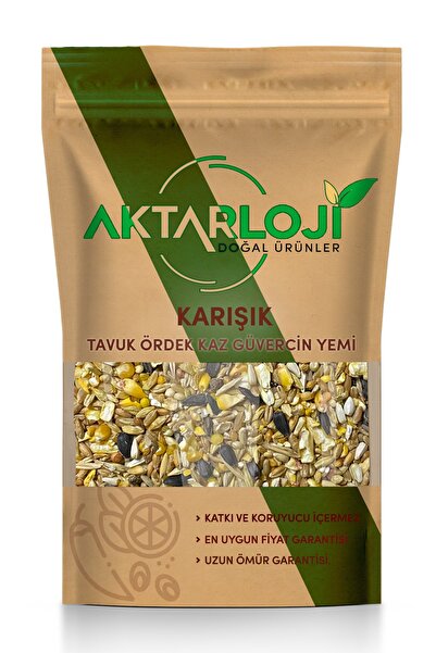 aktarloji 400 Gr Kanatlı Yemi Tavuk Kaz Ördek Horoz Hindi Güvercin Kumru A22