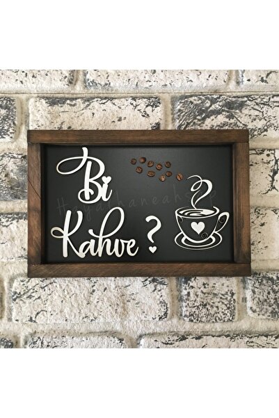 HAYALHANE AHŞAP Bi’ Kahve? Ahsap Mutfak Tablosu