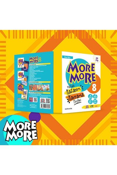 Kurmay Yayınları More And More 8Class English Memory Gain Grip Foils 2022