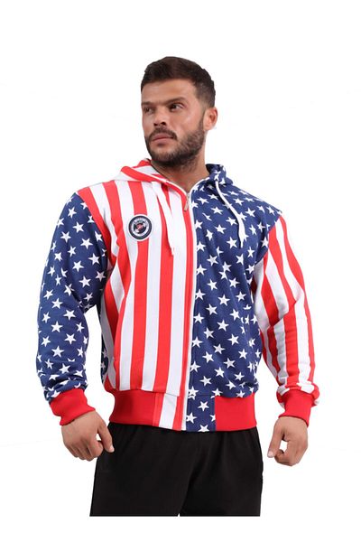 Big Sam American Hooded Sweatpants Jacket 4026
