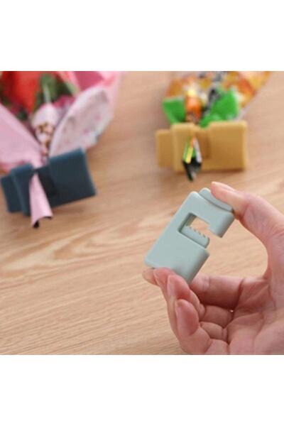 Buffer 6 قطع من أكياس الأكياس المقاومة للتسرب والتعبئة والتغليف ومشابك إغلاق العبوة