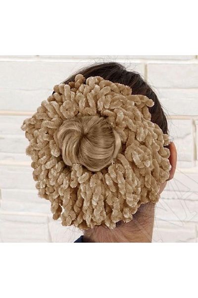 DeCupe Velvet Pasta Bun Buckle