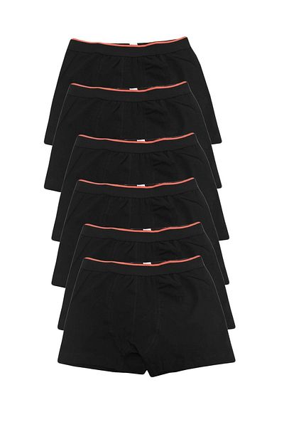Sedef Yıldızı Εσώρουχα Ανδρικά Lycra Cotton Boxer Johns 6 Pack