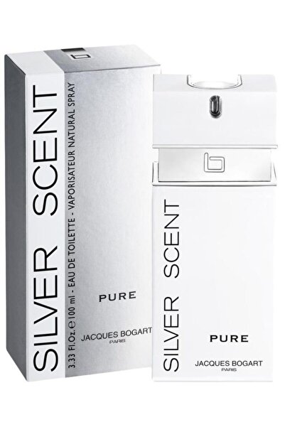 Jacques Bogart Silver Scent Pure 100ml/3.33oz Eau de Toilette Men Cologne Spray