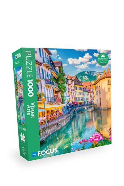 Blue Focus Games 1000 Piece Puzzle -Annecy