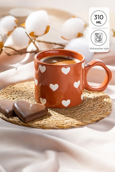 Emsan كوب على شكل قلب 310 مل