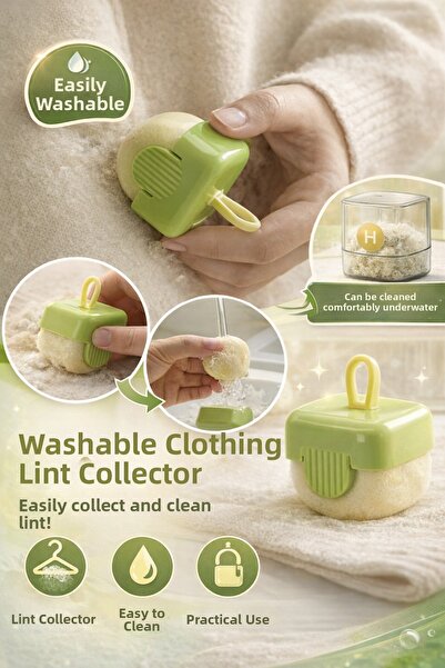 Hayveys Washable Clothing Lint, Dust, Hair, Lint Collection Reusable Roller