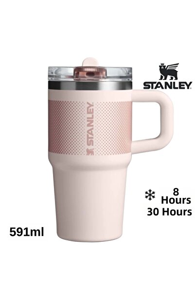 Stanley The Quencher Protour Flip Straw Thermos with Straw 0.60 Lt Flask with...