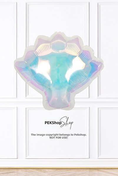 PEKSHOP بالون من رقائق الصدف البحرية بتصميم ثلاثي الأبعاد