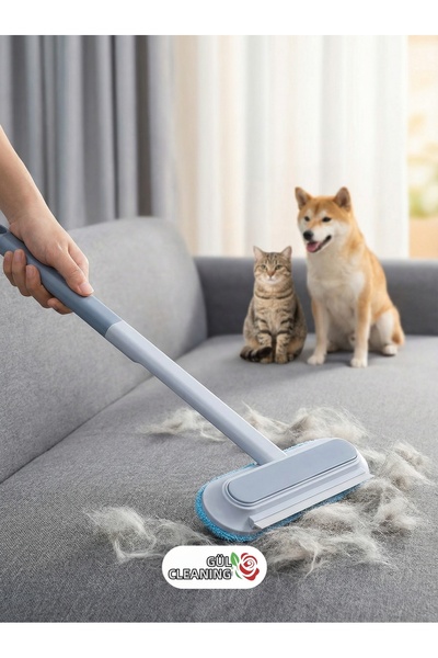 GÜL TEMİZLİK فرشاة متعددة الوظائف - فرشاة إزالة الوبر من السجاد لمقعد الحيوان...