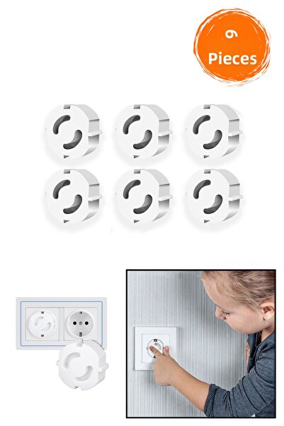 COZY SENSE غطاء مقبس كهربائي 6 قطع واقي للأطفال والرضع