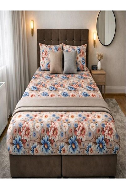 Madame Home 5D цифрово отпечатано еластично спално бельо за единично/двойно/к...