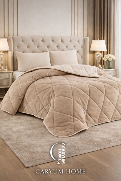 CARYUM "Pictoyet Pillowcase with Gift" Double-Sided 195X215 Luxury Welsoft Qu...