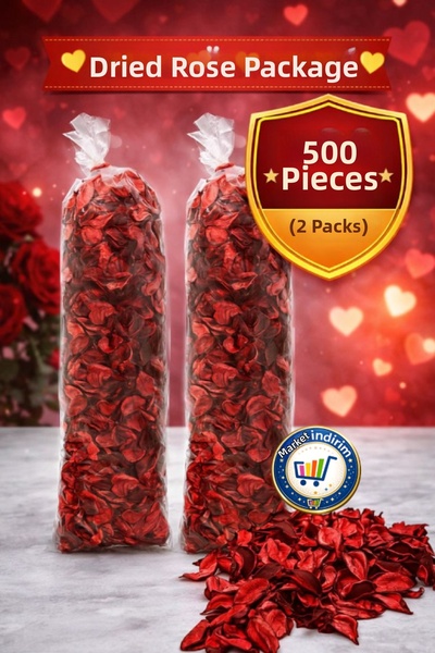 nistabolje Dimensiune mare 500 bucăți decorative frunze uscate de trandafir u...