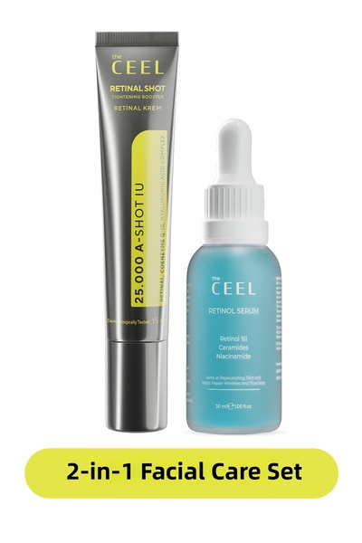 The Ceel Set de îngrijire a pielii cu Cremă Retinală și Ser Retinol