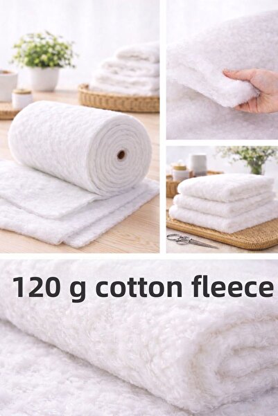 FabricMarket 1 METRU Fibră de vată 120 gr LĂȚĂ 150 cm