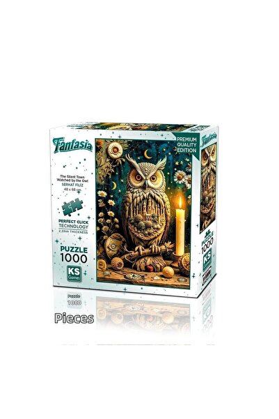 Ks Puzzle 20849 Puzzle 1000 the Silent Town Watched by the Owl