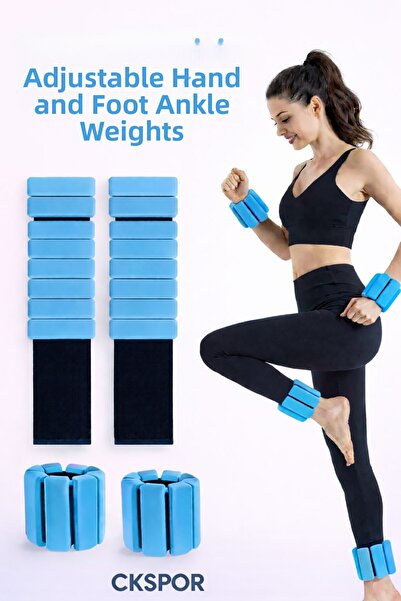 CKSpor Greutate reglabilă pentru mâini și încheieturi de la picioare de nouă ...