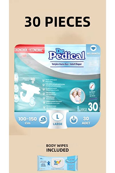 Dr.Pedical Patient Diaper Large Size (Drpdcl30)
