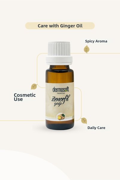Plus Dermosoft Ginger Oil 20 ml – Natural Oil for Herbal Care