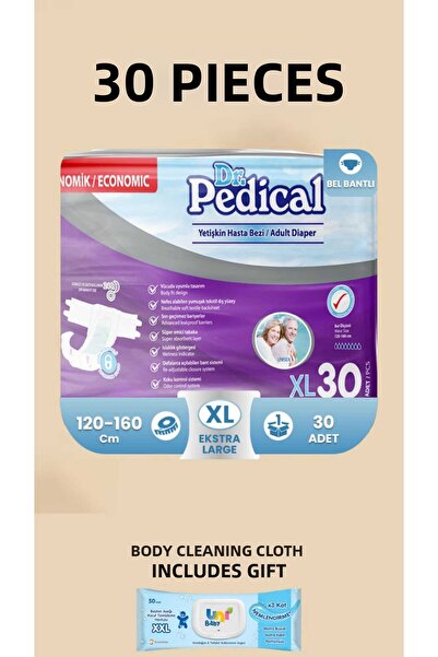 Dr.Pedical Patient Diaper Xlarge Size (Drpdcl08)