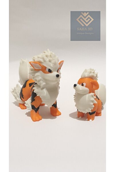 saha3d sıradışı tasarımlar مجموعة شخصيات بوكيمون جروليث وأركانيين للنمو والتط...