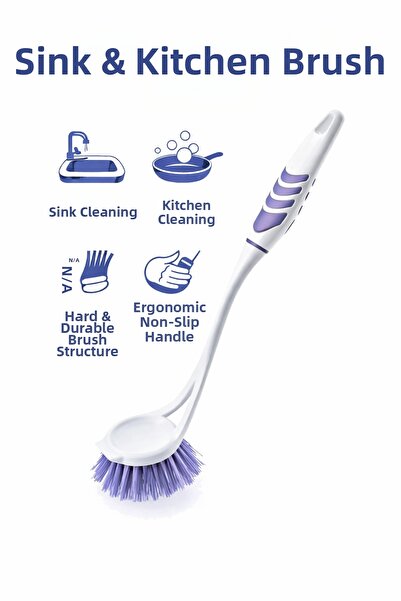 Single فرشاة حوض سوفتون الدقيقة - فرشاة المطبخ