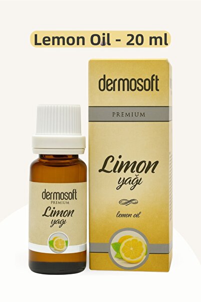 Plus Dermosoft زيت الليمون 20 مل - زيت عطري وعناية نباتية المصدر