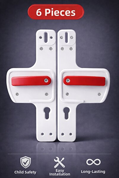 Life 360 Λαβή Πύλης Ασφαλείας |   Ασφαλές για παιδιά | Πακέτο 5 τεμαχίων κατά...