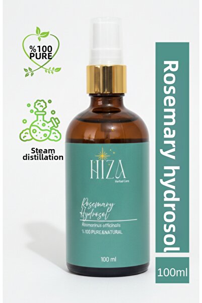 HİZA HERBAL CARE هيدروسول إكليل الجبل النقي 100% / تونيك للشعر 100 مل