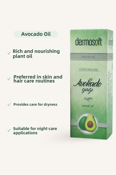 Plus Dermosoft Avocado Oil 20 ml – Cold Pressed Herbal Care Oil