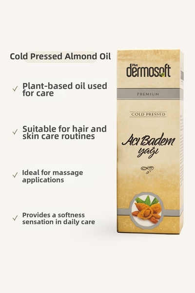 Plus Dermosoft Bitter Almond Oil 20 ml – Cold Pressed Herbal Care Oil