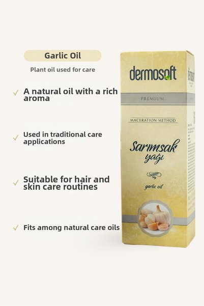 Plus Dermosoft Garlic Oil 20 ml – Natural Oil for Herbal Care