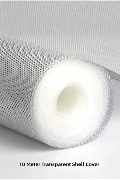 Epilons 10 Meter Transparent Silicone Non-Slip Drawer Organizer