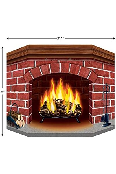 Nacario NrcrioShop حامل موقد من الطوب لتزيين الحفلات، حزمة واحدة، 3 أرجل، 1 ب...