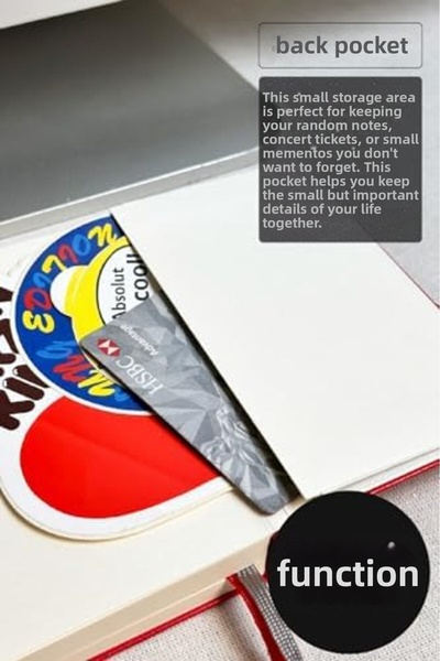 Nacario دفتر ملاحظات بغلاف صلب من نركريوشوب نوتا بيني (أسود، 9x14 سم) 1201248