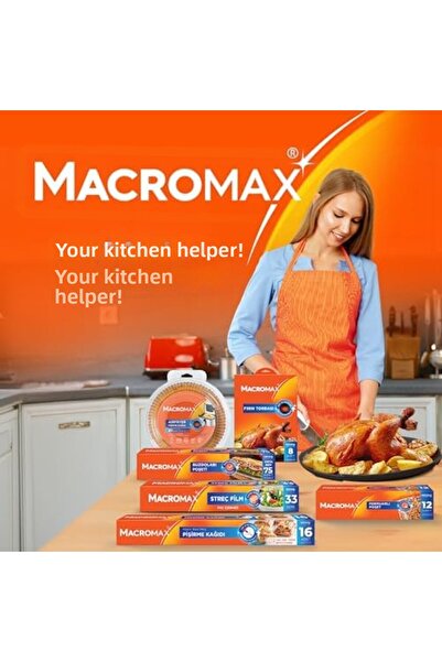 Yıldızan Tamgün Macro Max Stretch Film 100 Meters, Practical Cutting Knife as...