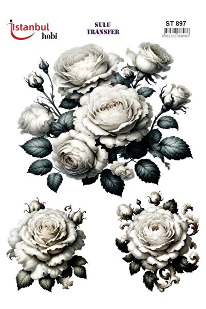 İstanbul Hobi ورق نقل مائي 25x35 سم ST-897