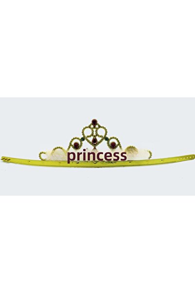 Generic Brand    Princess Written Gold Color Adjustable Party Crown 60 cm