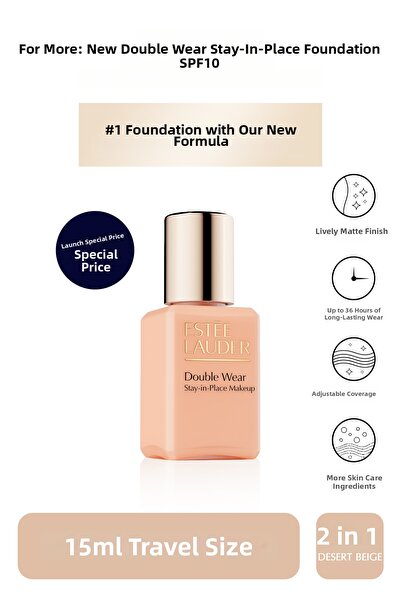 Estee Lauder Seyahat Boy Μέικαπ - Διπλής Εφαρμογής Σταθερό Μέικαπ SPF10 (2N1 ...