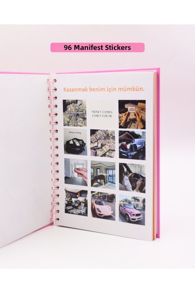 EFBUTİK Manifestle Manifest Diary Agenda Black S1