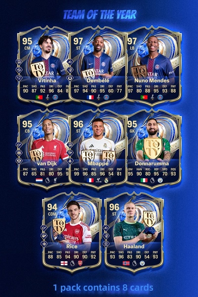 BERKANTTP حزمة بطاقات FC 26 TOTY Fut