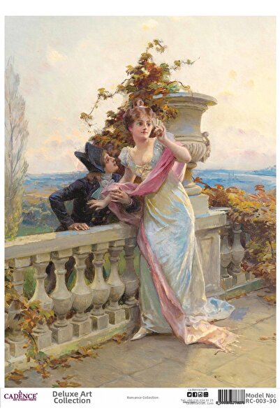 Cadence Brass Decorative Paper No:Rc03- 29X42Cm