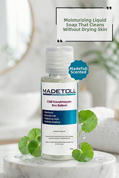 Madetoll Moisturizing, Refreshing, Non-Drying Mini Liquid Soap 35 ml - Centel...