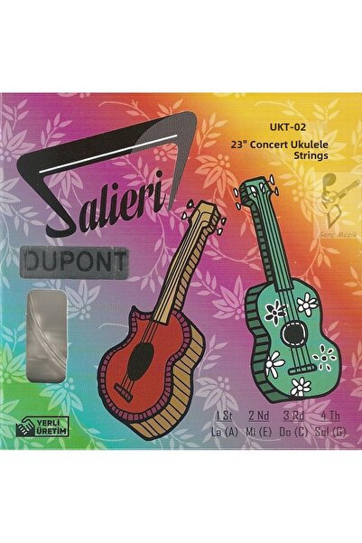 Salieri UKT-02 Σετ χορδών γιουκαλίλι για συναυλία