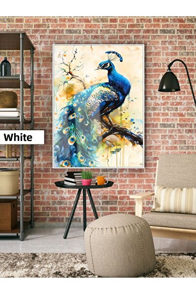 Harika bir ev HARİKABİREV | MODEL ELEGANT PĂUN | TABLĂ DE STICLĂ SECURIZATĂ Î...