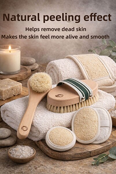 Elif Mira مجموعة العناية الطبيعية الممتازة وتجديد البشرة، حزمة العناية الكامل...