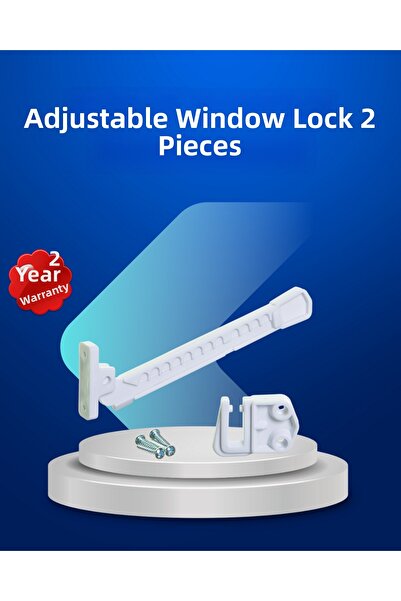 ZERO LAND Sptrns Window Safety Lock Opening Limiter Device (224351) 2 Pieces