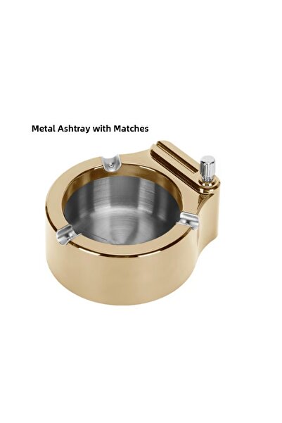 ZERO LAND Drnds Gasoline (175818) Ashtray Gold